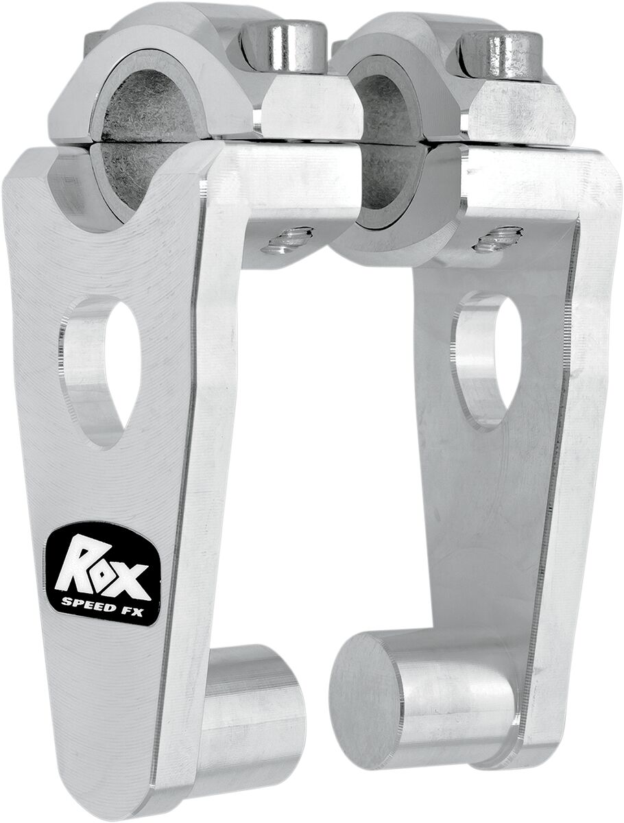 Grom With Rox Riser Riser Aluminum Elite Natural ROX SPEED FX | Bigtwin & Custom Parts